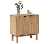 vidaXL Mobile da Corridoio OTTA 45x39x57 cm in Legno Massello di Pino