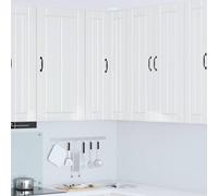 vidaXL Mobile da cucina Bianco Lucido 57 x 57 x 100 cm