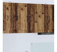 vidaXL Mobile da cucina con lo scaffale Legno vecchio 30 x 31 x 80 cm