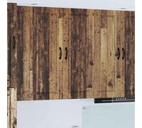 vidaXL Mobile da cucina con lo scaffale Legno vecchio 40 x 31 x 100 cm