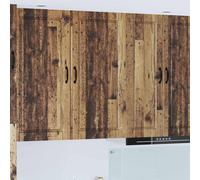 vidaXL Mobile da cucina con lo scaffale Legno vecchio 50 x 31 x 100 cm