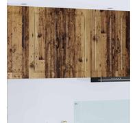 vidaXL Mobile da cucina con lo scaffale Legno vecchio 80 x 31 x 80 cm