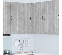 vidaXL Mobile da cucina Grigio cemento 57 x 57 x 100 cm