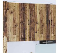 vidaXL Mobile da cucina Legno vecchio 60 x 31 x 100 cm