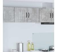 vidaXL Mobile da cucina Lucca Grigio cemento 40 x 31 x 40 cm