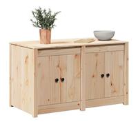 vidaXL Mobile da Cucina MEPPEL Rovere Marrone 106 x 55 x 64 cm | Tantissimo spazio per tutte le tue cose, Super resistente per l'uso di tutti i giorni, Design semplice che si adatta ovunque