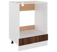 vidaXL Mobile da Forno Rovere Marrone 60x46x81,5 cm Legno Multistrato