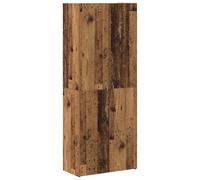 vidaXL Set di 2 armadietti in legno massello riciclato