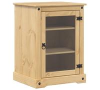 vidaXL Mobile HiFi Corona 60x50x82 cm in Legno Massello di Pino, Mobile portaoggetti, Supporto per apparecchi multimediali, espositore per Dischi