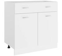 VIDAXL - Mobile Inferiore Cassetto Lyon Bianco 80x46x81,5cm