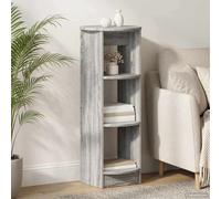 vidaXL Mobile laterale Grigio Sonoma 40 x 40 x 100 cm