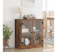 vidaXL Mobile laterale Legno vecchio 68 x 37 x 75,5 cm