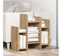 vidaXL Mobile laterale rovere artigianale 60 x 26 x 60 cm