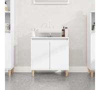 Mobile Lavabo Bianco 58x33x60 cm in Legno Multistrato