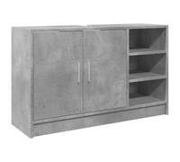 vidaXL Mobile Lavabo Grigio Cemento 90x29x55 cm in Truciolare