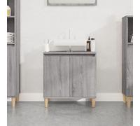 Mobile Lavabo Grigio Sonoma 58x33x60 cm in Legno Multistrato