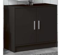 vidaXL Mobile Lavabo Nero 63x29x55 cm in Truciolato