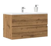 vidaXL Mobile Lavabo Rovere Artigianale 90x38,5x45 cm in Truciolato