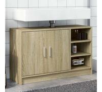 vidaXL Mobile Lavabo Rovere Sonoma 90x29x55 cm in Truciolare