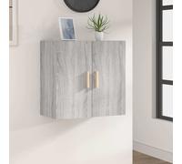 vidaXL Mobile Pensile Grigio Sonoma 60x30x60 cm Legno Multistrato