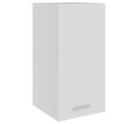 vidaXL Mobile Pensile Bianco 29,5x31x60 cm in Legno Multistrato