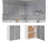 vidaXL Mobile Pensile “Lyon” Grigio Sonoma 50x31x60 cm