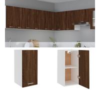 vidaXL Mobile Pensile “Lyon” Rovere Marrone 29,5x31x60cm