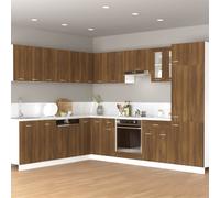 vidaXL Mobile Pensile “Lyon” Rovere Marrone 60x31x40 cm