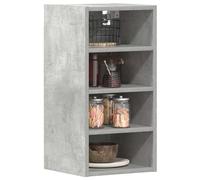 vidaXL Mobile Pensile “Riga” Grigio Cemento 30x29,5x60 cm
