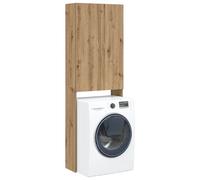 vidaXL Mobile per Lavatrice Rovere Artigianale 64x25,5x190 cm, armadietto per Lavatrice, Mobile per Lavatrice, armadietto per bucato