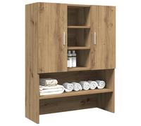 vidaXL Mobile per Lavatrice Rovere Artigianale 70,5x25,5x90 cm