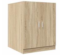 vidaXL Mobile per Lavatrice Rovere Sonoma 70,5x71,5x91,5 cm, armadietto per Lavatrice, armadietto da Bagno, Mobile per Lavanderia