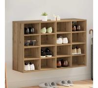 vidaXL Mobile per scarpe 103 x 30 x 67 cm Legno multistrato