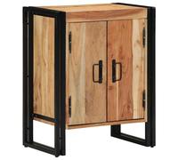 vidaXL Mobile per scarpe 56 x 35 x 70 cm Legno massello di acacia