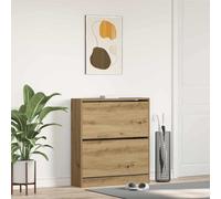 vidaXL Mobile per scarpe 80 x 21 x 87,5 cm Legno multistrato