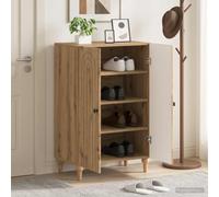 vidaXL Mobile per scarpe ALKMAAR 59,5 x 39,5 x 90 cm