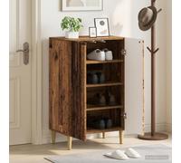 vidaXL Mobile per scarpe ARNHEM 59,5 x 39,5 x 90 cm Legno antico
