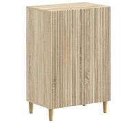 vidaXL Mobile per scarpe ARNHEM 59,5 x 39,5 x 90 cm Rovere Sonoma
