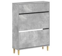 vidaXL Mobile per scarpe ARNHEM 78 x 24 x 103 cm Legno ingegnerizzato