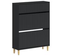 vidaXL Mobile per scarpe ARNHEM 78 x 24 x 103 cm Legno ingegnerizzato