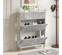 vidaXL Mobile per scarpe ARNHEM 78 x 24 x 103 cm Legno ingegnerizzato