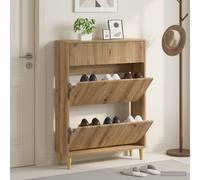 vidaXL Mobile per scarpe ARNHEM 78 x 24 x 103 cm Legno ingegnerizzato