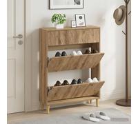 vidaXL Mobile per scarpe DELFT 78 x 24 x 103 cm Legno ingegnerizzato