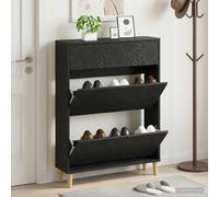 vidaXL Mobile per scarpe DELFT 78 x 24 x 103 cm Legno ingegnerizzato