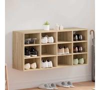 vidaXL Mobile per scarpe Rovere Sonoma 103 x 30 x 51 cm