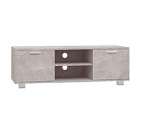 vidaXL Mobile per TV Grigio Cemento 120x40,5x35 cm Legno Multistrato