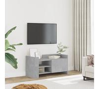vidaXL Mobile per TV Grigio Cemento 80x35x40 cm Legno Multistrato, supporto TV, credenza TV, mobile HiFi, mobile porta TV, porta TV