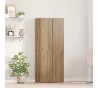 vidaXL Armadio da Ufficio in Rovere Artisan 60 x 32 x 153 cm. È Fatto in Legno ingegnerizzato e ha Un Look Moderno. con 3 Ripiani, è Perfetto per Il Tuo Soggiorno e Funziona benissimo Come Soluzione