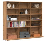 vidaXL Mobile Porta CD Artigianale 100x23x89,5 cm Legno Multistrato