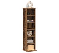 vidaXL Mobile Porta CD Legno Vecchio 21x20x88 cm in Legno Multistrato